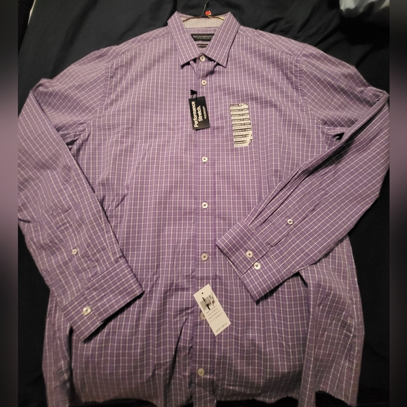 Brand New 17-17.5 Nick Graham Dress Shirt - Picture 1 of 4